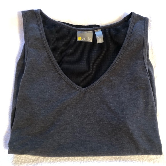 🌺🌼 Zella Sheer Back Tank Top - Picture 4 of 8